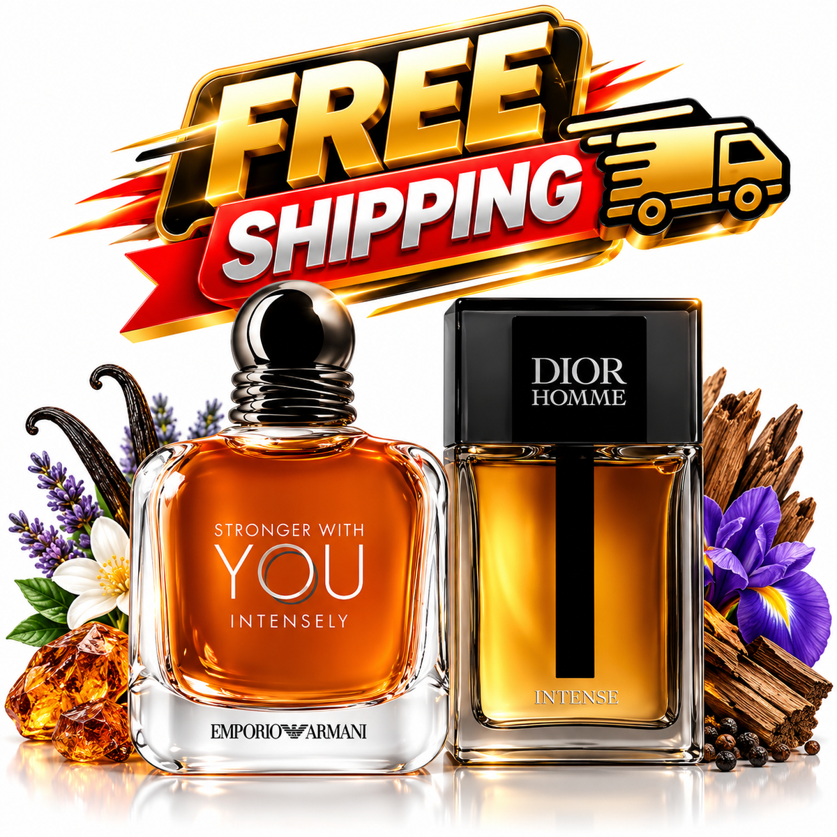 STRONGER WITH YOU INTENSLY 10 ML + DIOR HOMME INTENSE 10 ML